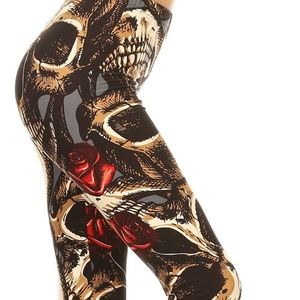 Grateful Dead Skull Leggings